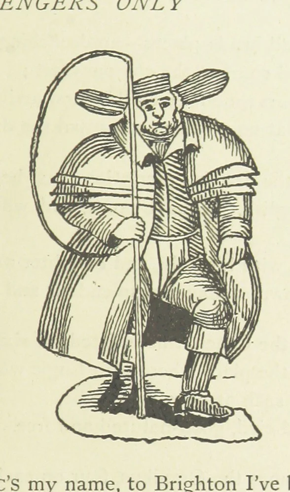 An illustration from Modern Street Ballads. With ... illustrations, 1888, leaf 53