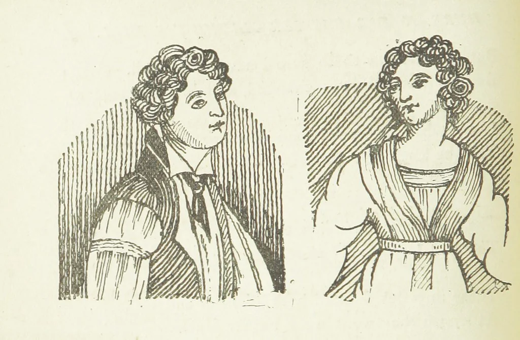 An illustration from Modern Street Ballads. With ... illustrations, 1888, leaf 70