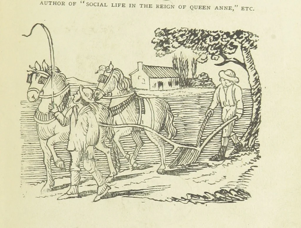 An illustration from Modern Street Ballads. With ... illustrations, 1888, leaf 9