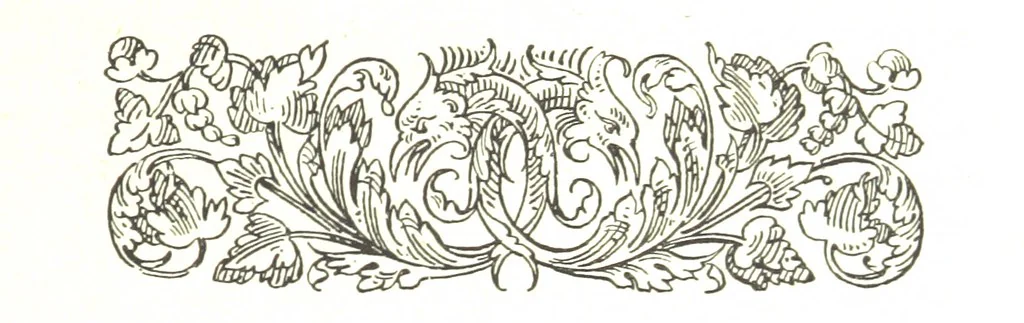 An illustration from Old Times: a picture of social life at the end of the eighteenth century ... With ... illustrations. L.P, 1885, leaf 13