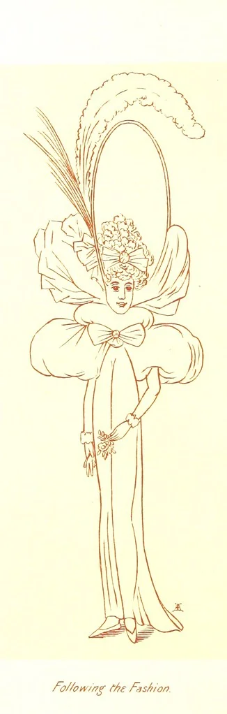 An illustration from Old Times: a picture of social life at the end of the eighteenth century ... With ... illustrations. L.P, 1885, leaf 144