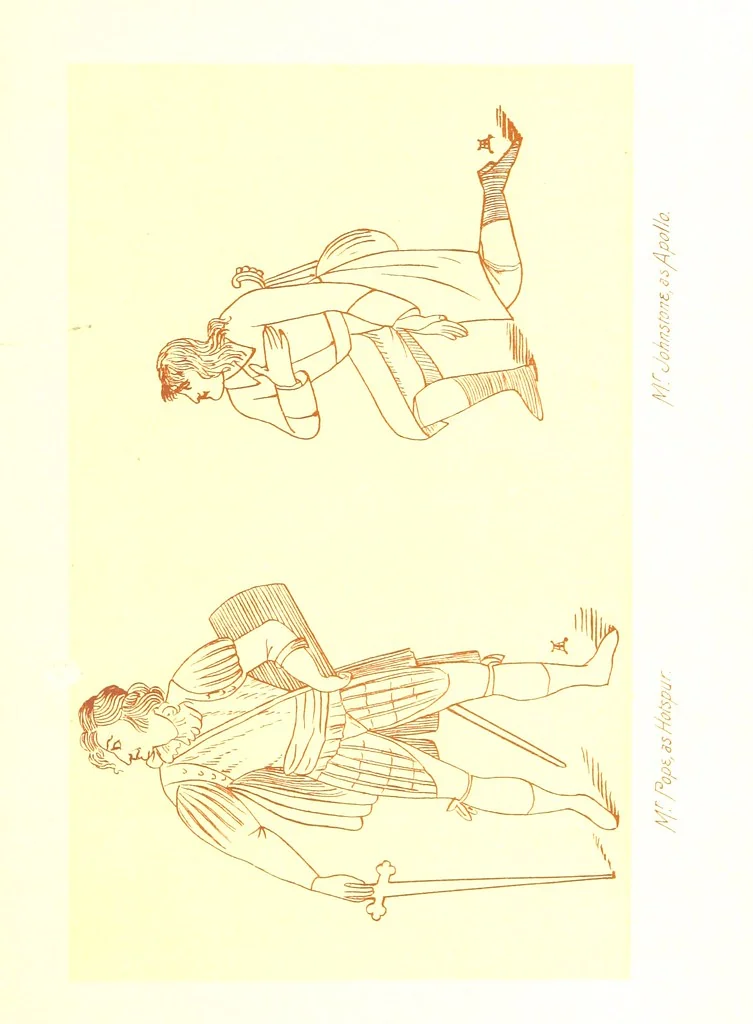 An illustration from Old Times: a picture of social life at the end of the eighteenth century ... With ... illustrations. L.P, 1885, leaf 331