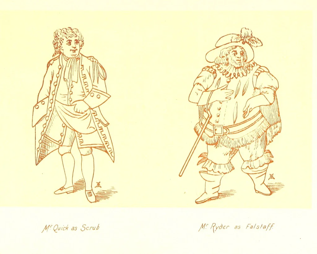 An illustration from Old Times: a picture of social life at the end of the eighteenth century ... With ... illustrations. L.P, 1885, leaf 333