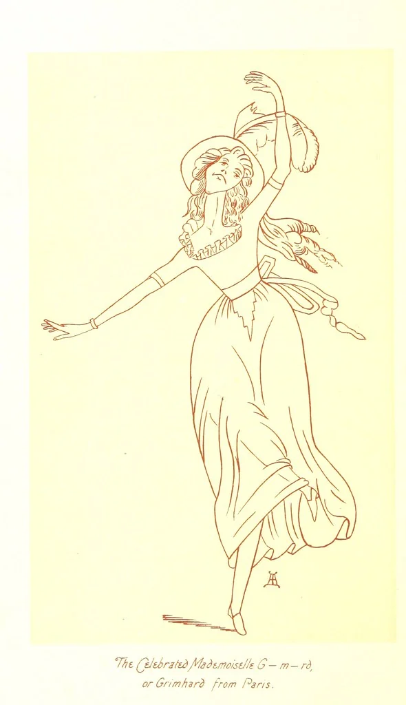 An illustration from Old Times: a picture of social life at the end of the eighteenth century ... With ... illustrations. L.P, 1885, leaf 368