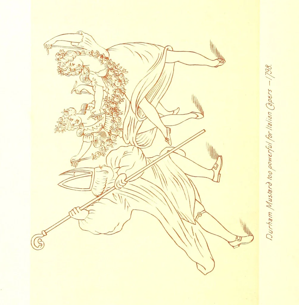 An illustration from Old Times: a picture of social life at the end of the eighteenth century ... With ... illustrations. L.P, 1885, leaf 378