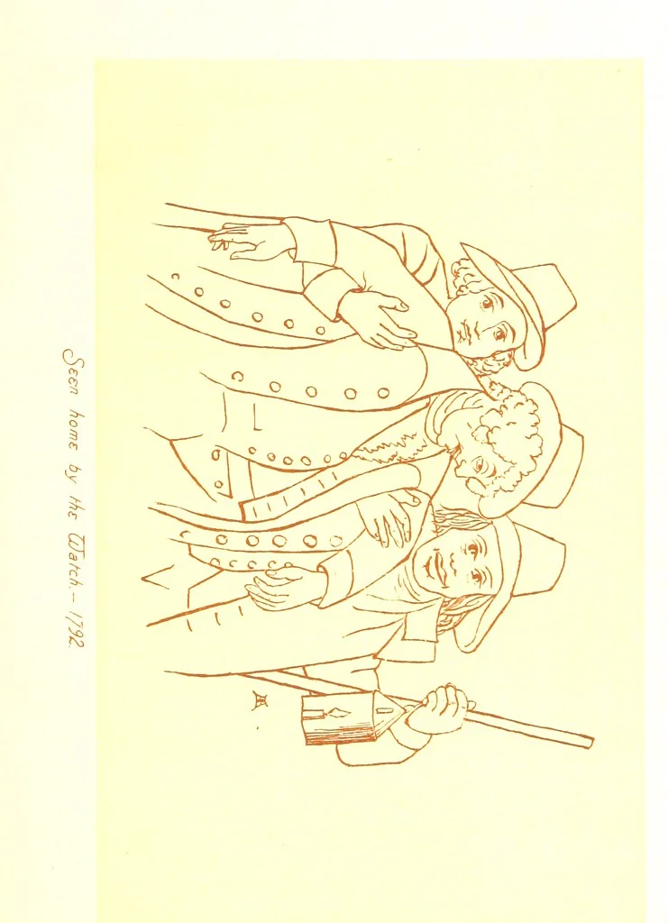 An illustration from Old Times: a picture of social life at the end of the eighteenth century ... With ... illustrations. L.P, 1885, leaf 419