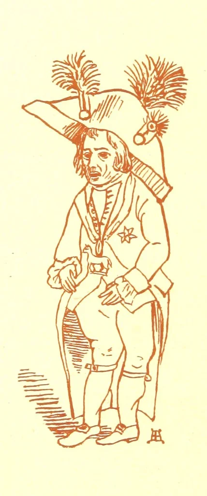 An illustration from Old Times: a picture of social life at the end of the eighteenth century ... With ... illustrations. L.P, 1885, leaf 482
