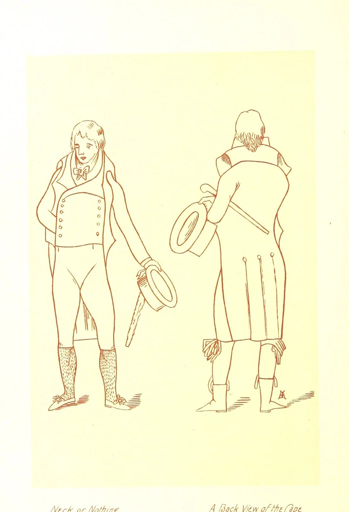 An illustration from Old Times: a picture of social life at the end of the eighteenth century ... With ... illustrations. L.P, 1885, leaf 96