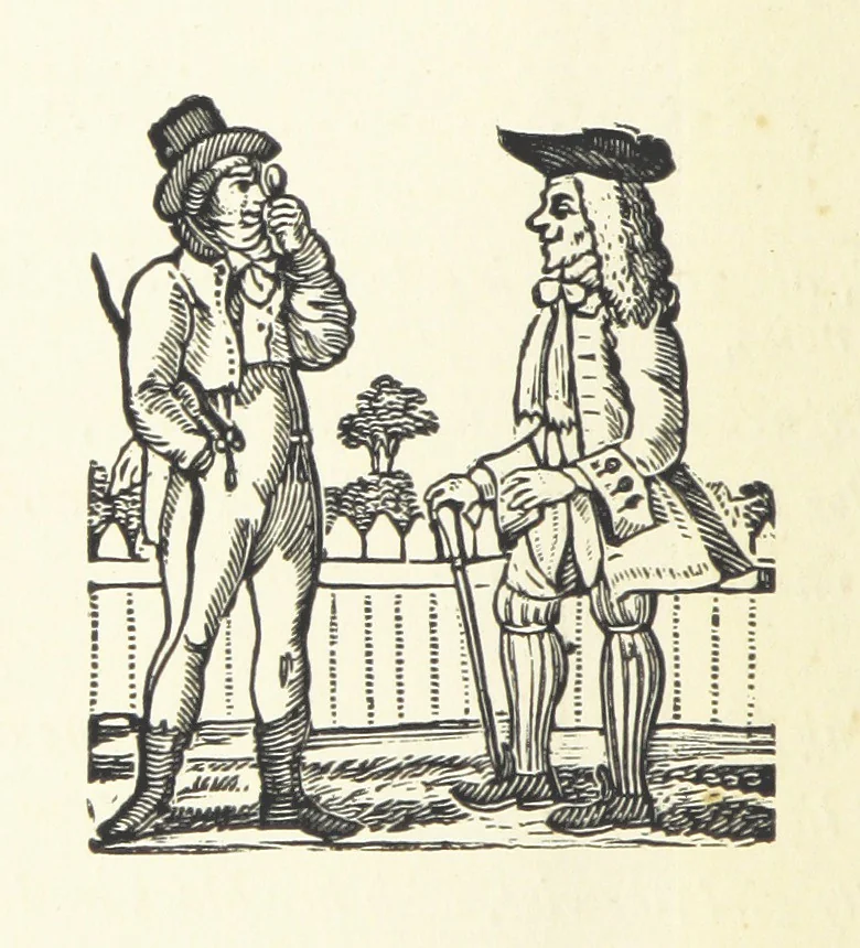 An illustration from Real Sailor-Songs. Collected and edited by J. Ashton. Two hundred illustrations. [Reproductions of broadsheets, 1891, leaf 148