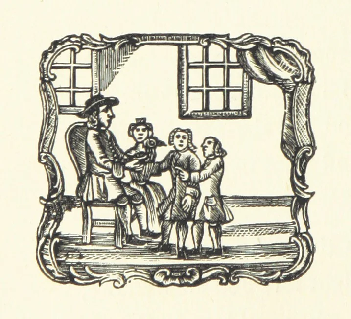 An illustration from Real Sailor-Songs. Collected and edited by J. Ashton. Two hundred illustrations. [Reproductions of broadsheets, 1891, leaf 160