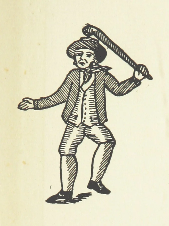 An illustration from Real Sailor-Songs. Collected and edited by J. Ashton. Two hundred illustrations. [Reproductions of broadsheets, 1891, leaf 161
