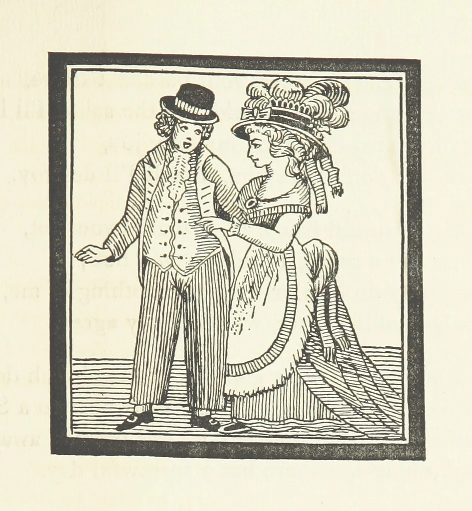 An illustration from Real Sailor-Songs. Collected and edited by J. Ashton. Two hundred illustrations. [Reproductions of broadsheets, 1891, leaf 167
