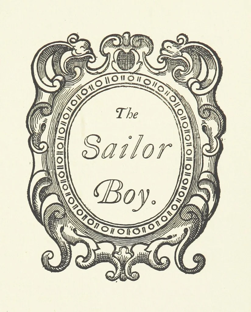 An illustration from Real Sailor-Songs. Collected and edited by J. Ashton. Two hundred illustrations. [Reproductions of broadsheets, 1891, leaf 191