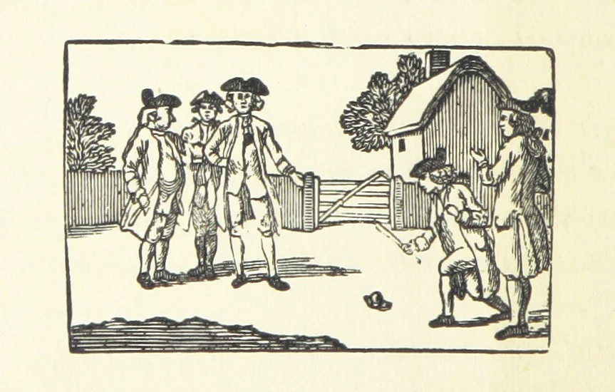 An illustration from Real Sailor-Songs. Collected and edited by J. Ashton. Two hundred illustrations. [Reproductions of broadsheets, 1891, leaf 202