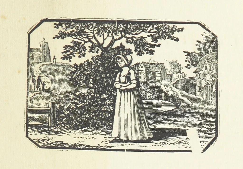 An illustration from Real Sailor-Songs. Collected and edited by J. Ashton. Two hundred illustrations. [Reproductions of broadsheets, 1891, leaf 205