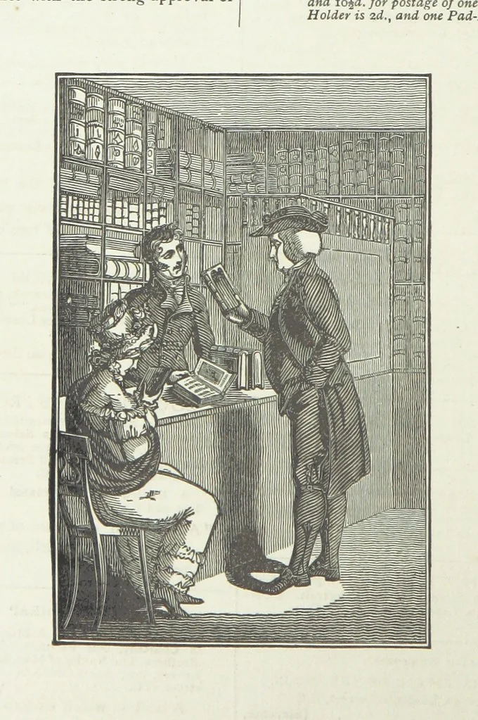 An illustration from Real Sailor-Songs. Collected and edited by J. Ashton. Two hundred illustrations. [Reproductions of broadsheets, 1891, leaf 300