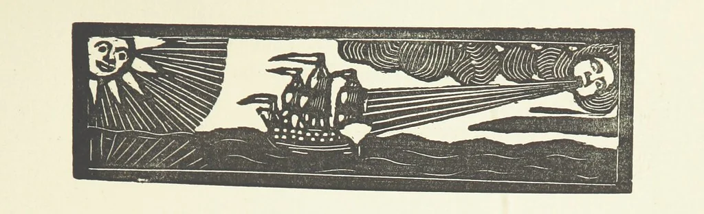 An illustration from Real Sailor-Songs. Collected and edited by J. Ashton. Two hundred illustrations. [Reproductions of broadsheets, 1891, leaf 63