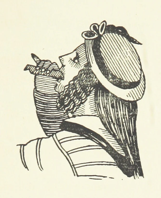 An illustration from Real Sailor-Songs. Collected and edited by J. Ashton. Two hundred illustrations. [Reproductions of broadsheets, 1891, leaf 83