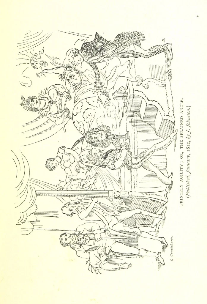An illustration from Social England under the Regency ... With ... illustrations, 1890, leaf 117