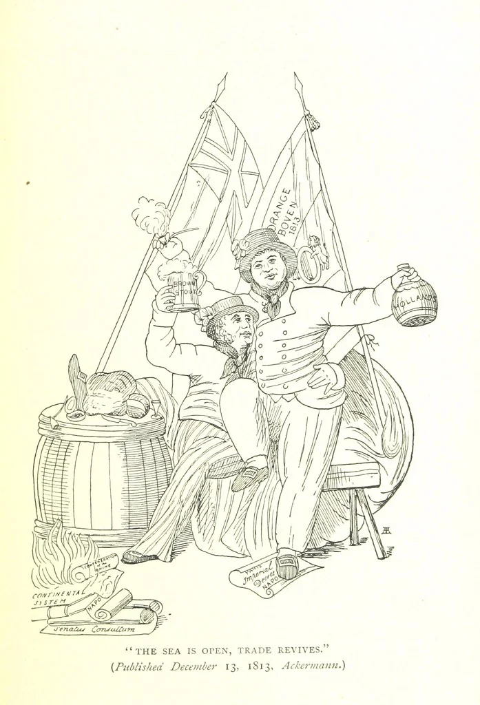 An illustration from Social England under the Regency ... With ... illustrations, 1890, leaf 205