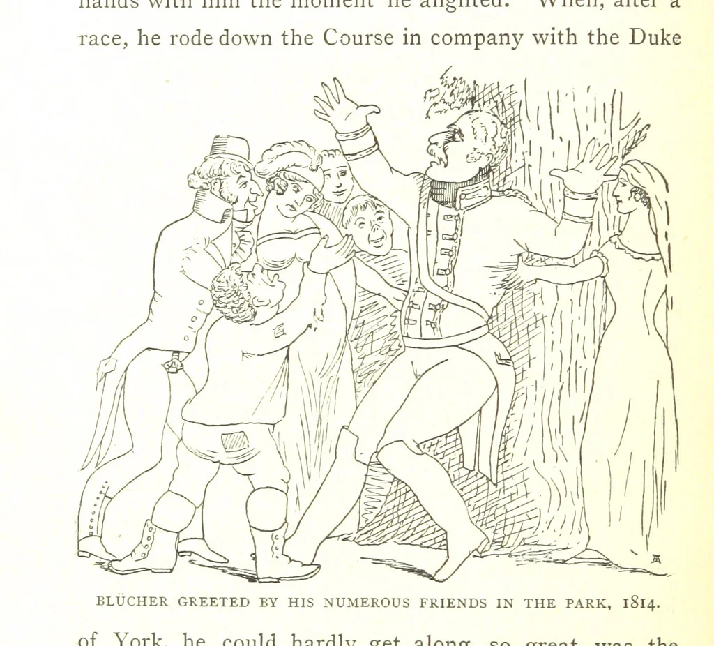 An illustration from Social England under the Regency ... With ... illustrations, 1890, leaf 286