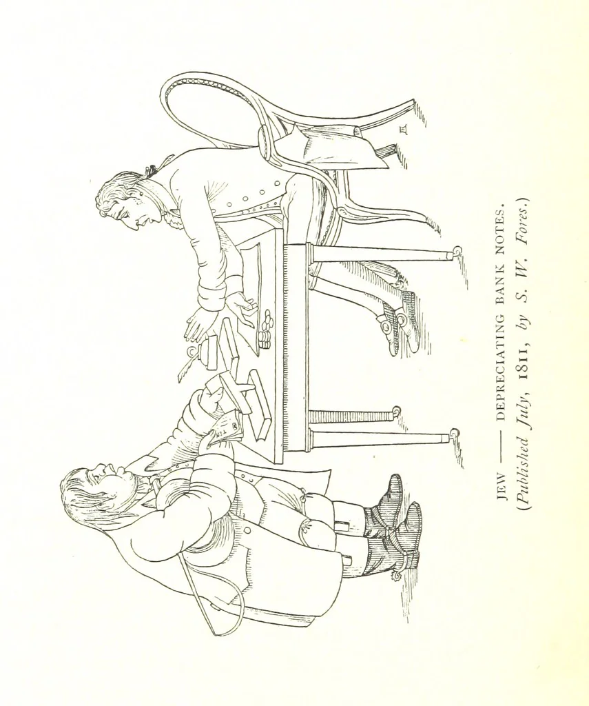 An illustration from Social England under the Regency ... With ... illustrations, 1890, leaf 86