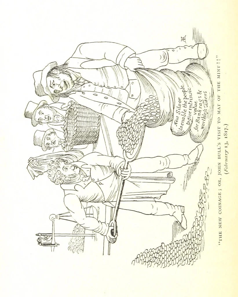 An illustration from Social England under the Regency ... With ... illustrations, 1890, leaf 156