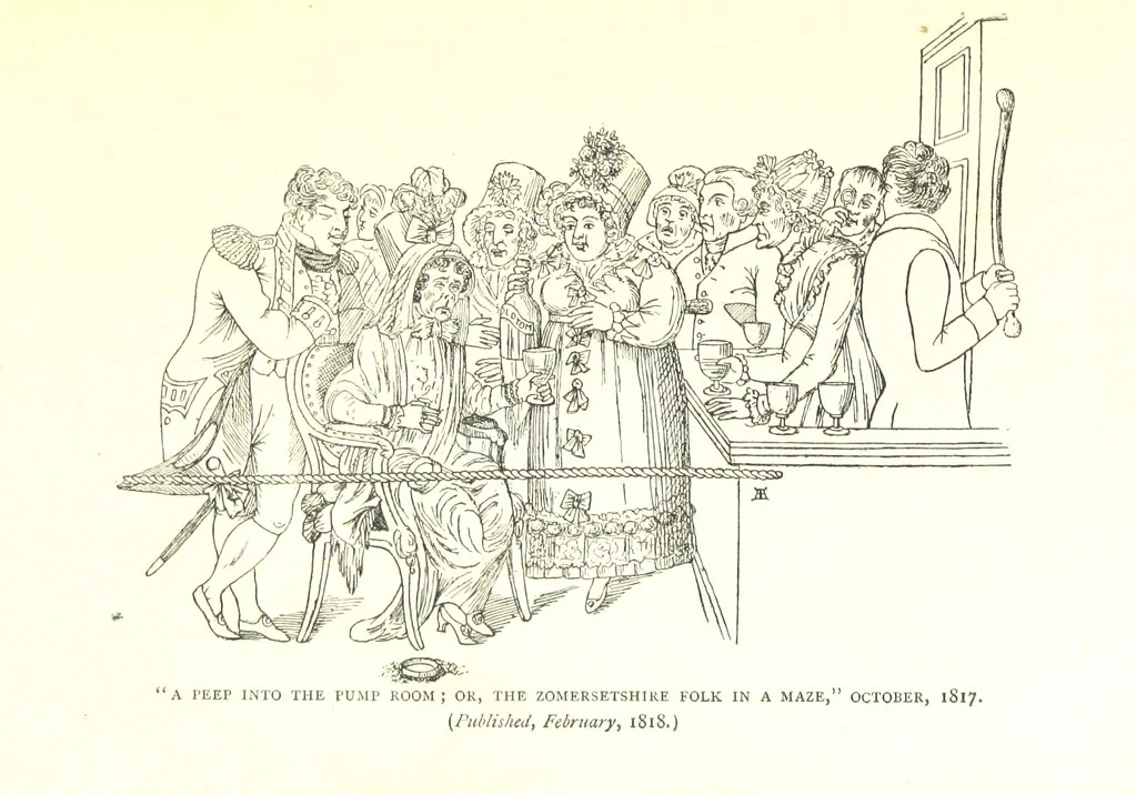 An illustration from Social England under the Regency ... With ... illustrations, 1890, leaf 165