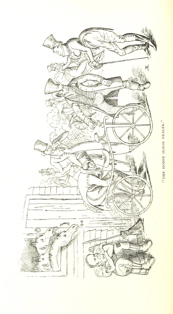 An illustration from Social England under the Regency ... With ... illustrations, 1890, leaf 198