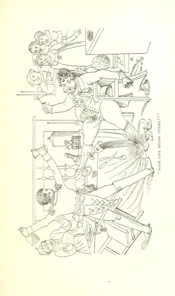 An illustration from Social England under the Regency ... With ... illustrations, 1890, leaf 207