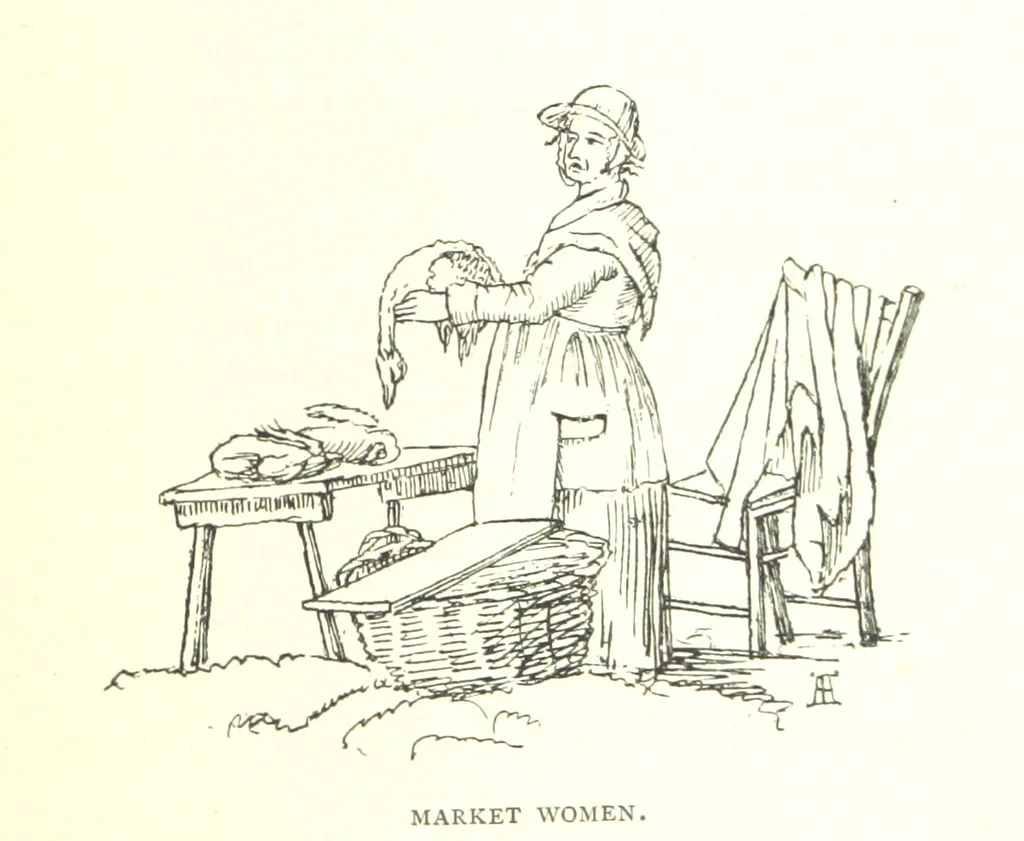 An illustration from Social England under the Regency ... With ... illustrations, 1890, leaf 235