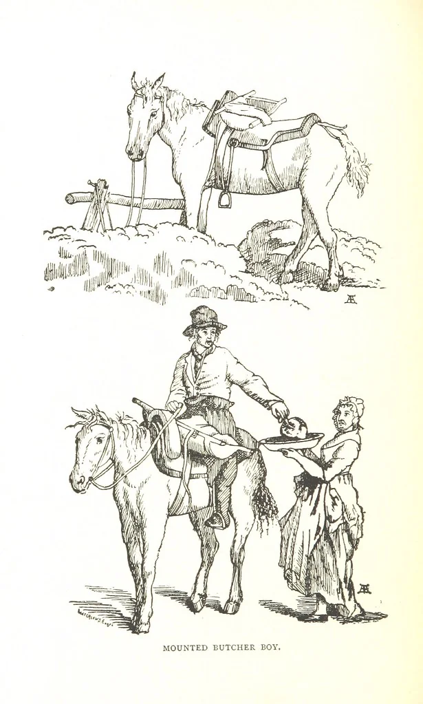 An illustration from Social England under the Regency ... With ... illustrations, 1890, leaf 280