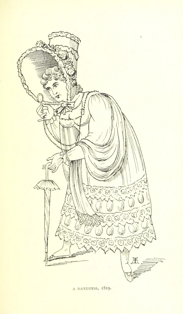 An illustration from Social England under the Regency ... With ... illustrations, 1890, leaf 301