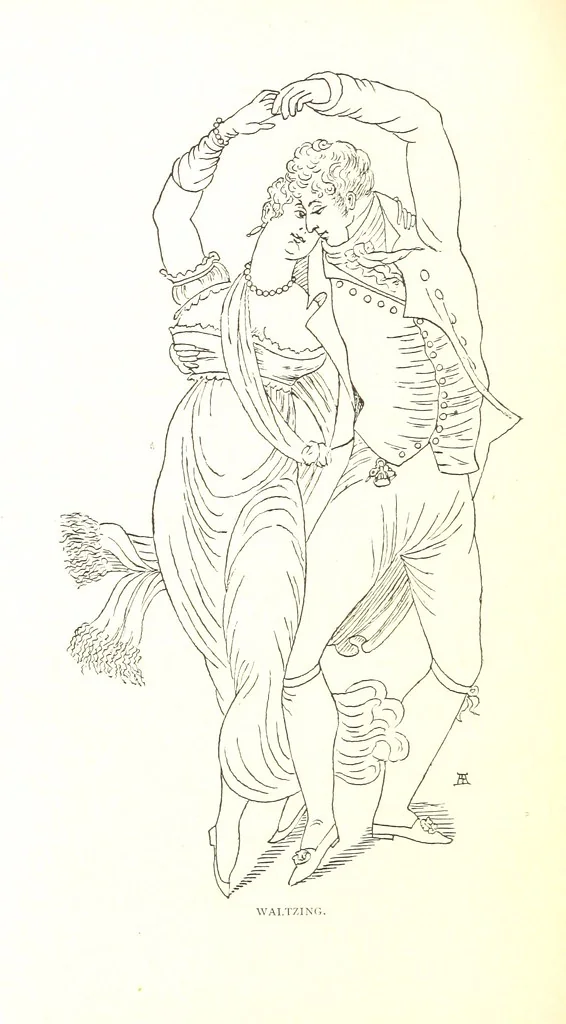 An illustration from Social England under the Regency ... With ... illustrations, 1890, leaf 304