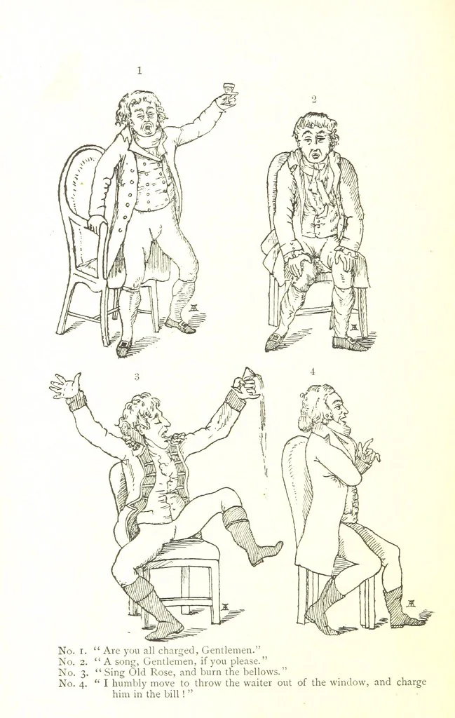 An illustration from Social England under the Regency ... With ... illustrations, 1890, leaf 324