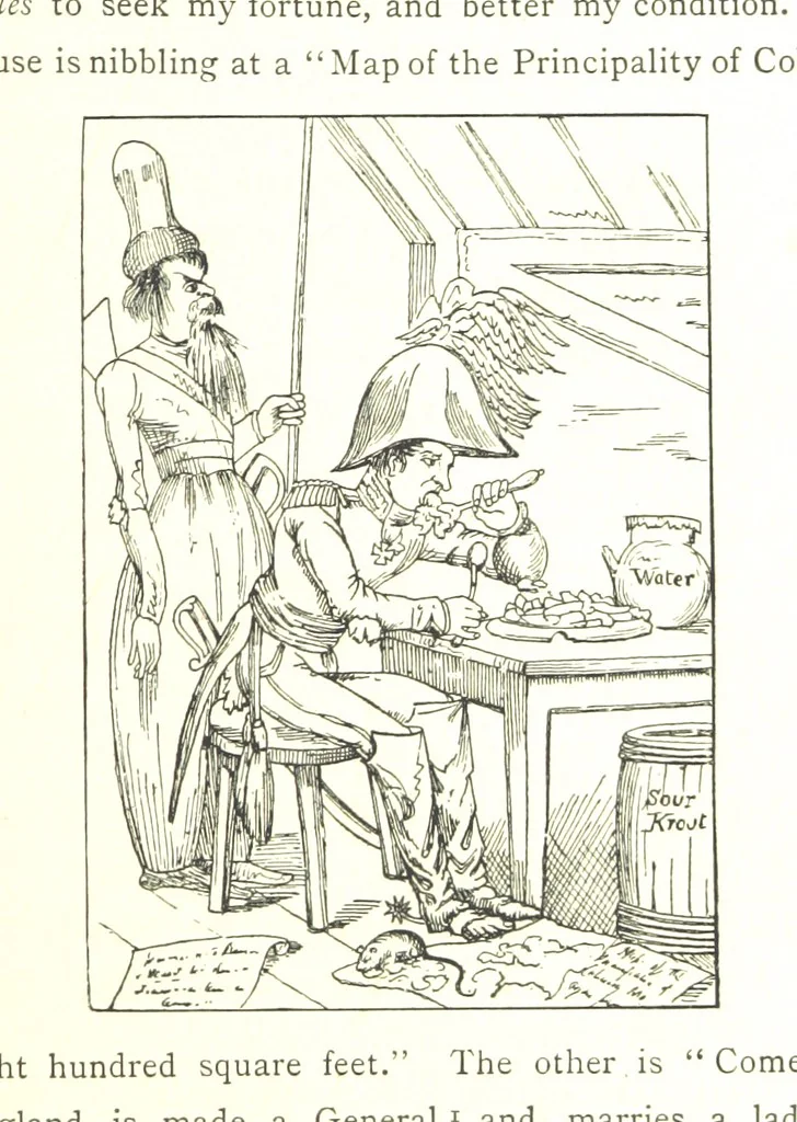 An illustration from Social England under the Regency ... With ... illustrations, 1890, leaf 97