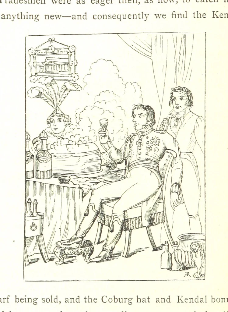 An illustration from Social England under the Regency ... With ... illustrations, 1890, leaf 98