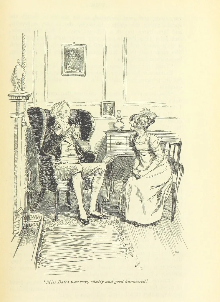 An illustration from Emma. New edition, 1896, leaf 175