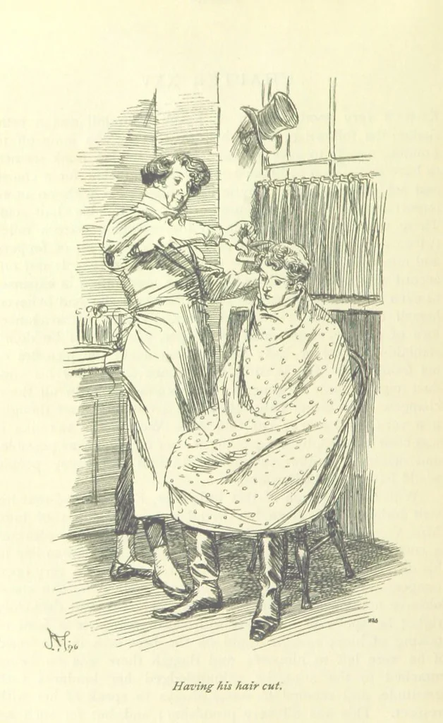 An illustration from Emma. New edition, 1896, leaf 208