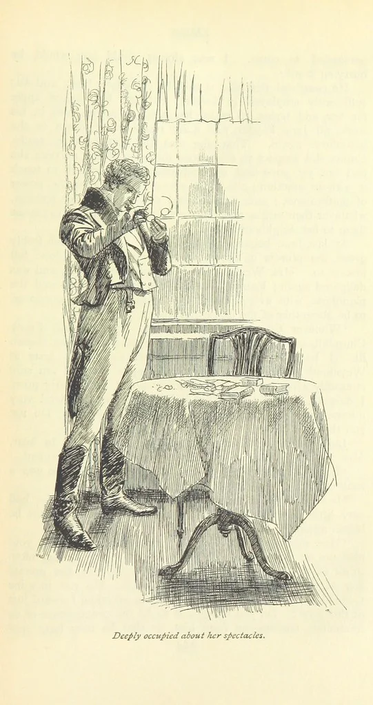 An illustration from Emma. New edition, 1896, leaf 239