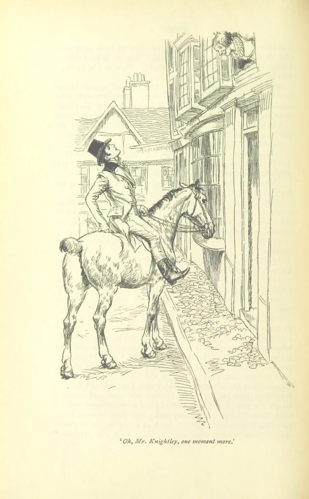 An illustration from Emma. New edition, 1896, leaf 244