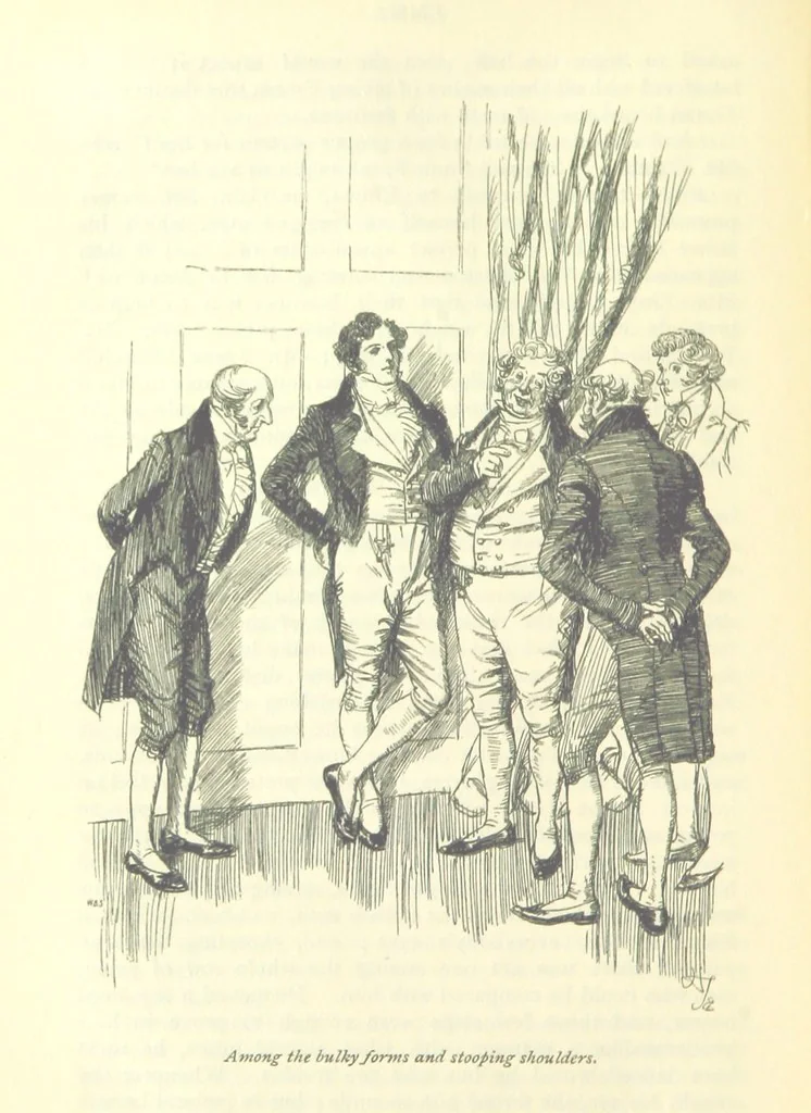 An illustration from Emma. New edition, 1896, leaf 318