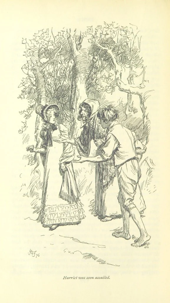 An illustration from Emma. New edition, 1896, leaf 326