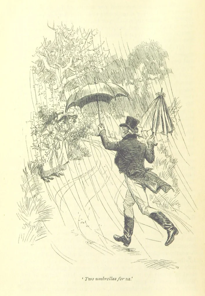 An illustration from Emma. New edition, 1896, leaf 34