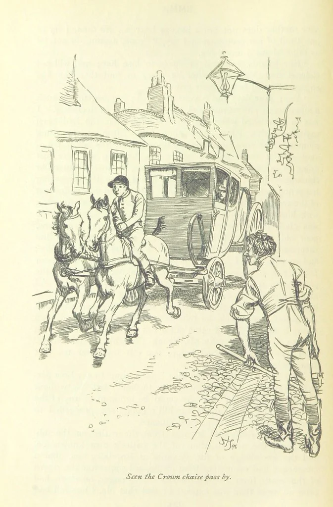 An illustration from Emma. New edition, 1896, leaf 372