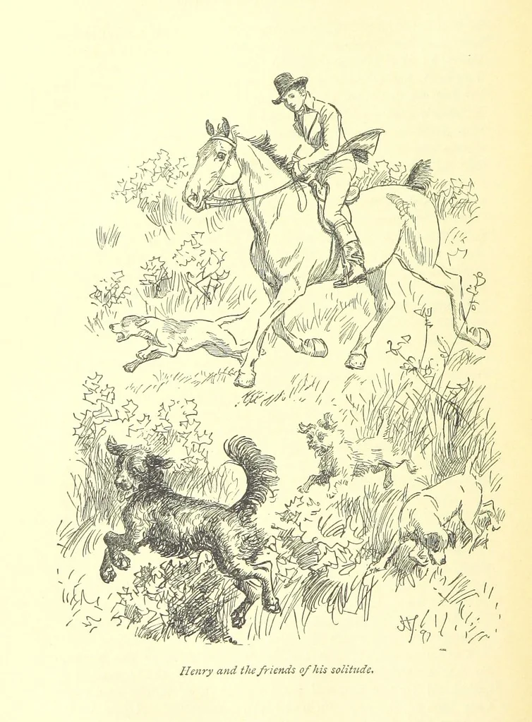 An illustration from Northanger Abbey and Persuasion ... With illustrations by Hugh Thomson and an introduction by Austin Dobson, 1897, leaf 202