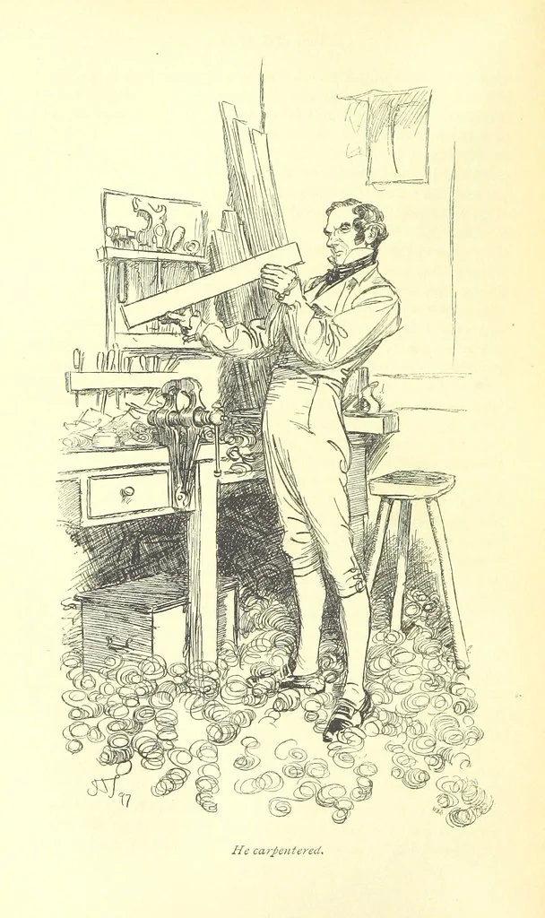 An illustration from Northanger Abbey and Persuasion ... With illustrations by Hugh Thomson and an introduction by Austin Dobson, 1897, leaf 326