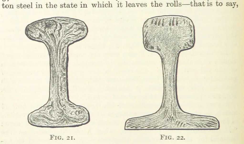 An illustration from An Introduction to the Study of Metallurgy, etc, 1891, leaf 60