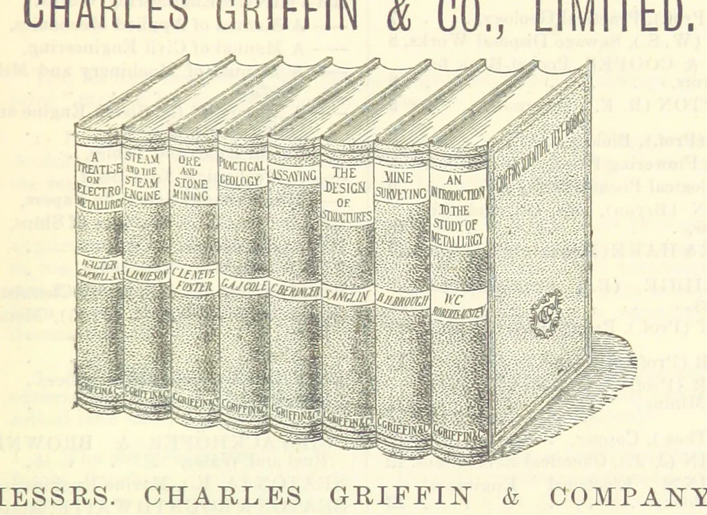 An illustration from An Introduction to the Study of Metallurgy, etc, 1894, leaf 403