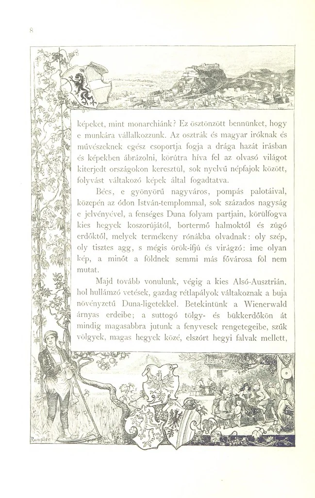 An illustration from Az Osztrák-Magyar Monarchia irásban és képben. Rudolf trónörökös főherczeg Ő ... fensége kezdeményezéséből és közremunkálásával. (Die deutsche Ausgabe redigirt ... J. von Weilen, die ungarische M. Jókai.) Hung, 1885, leaf 26